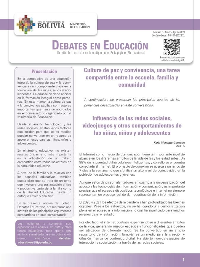 Portada del documento