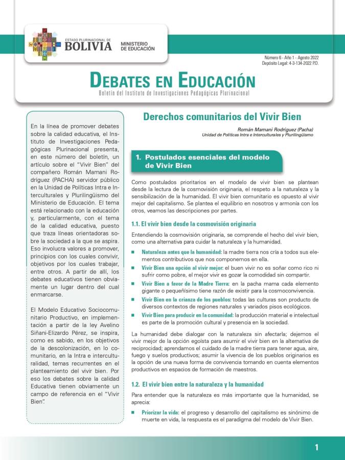 Portada del documento