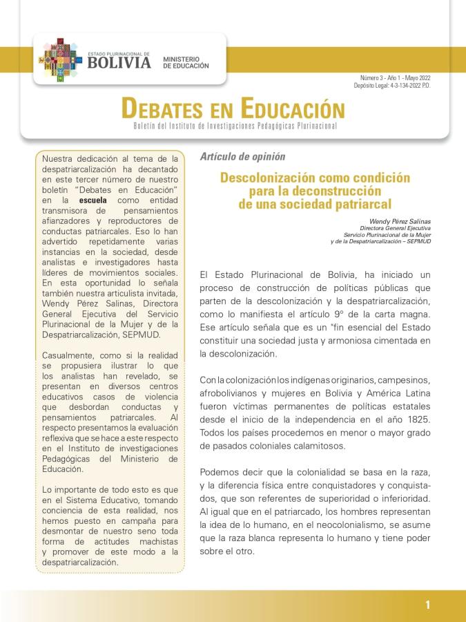 Portada del documento