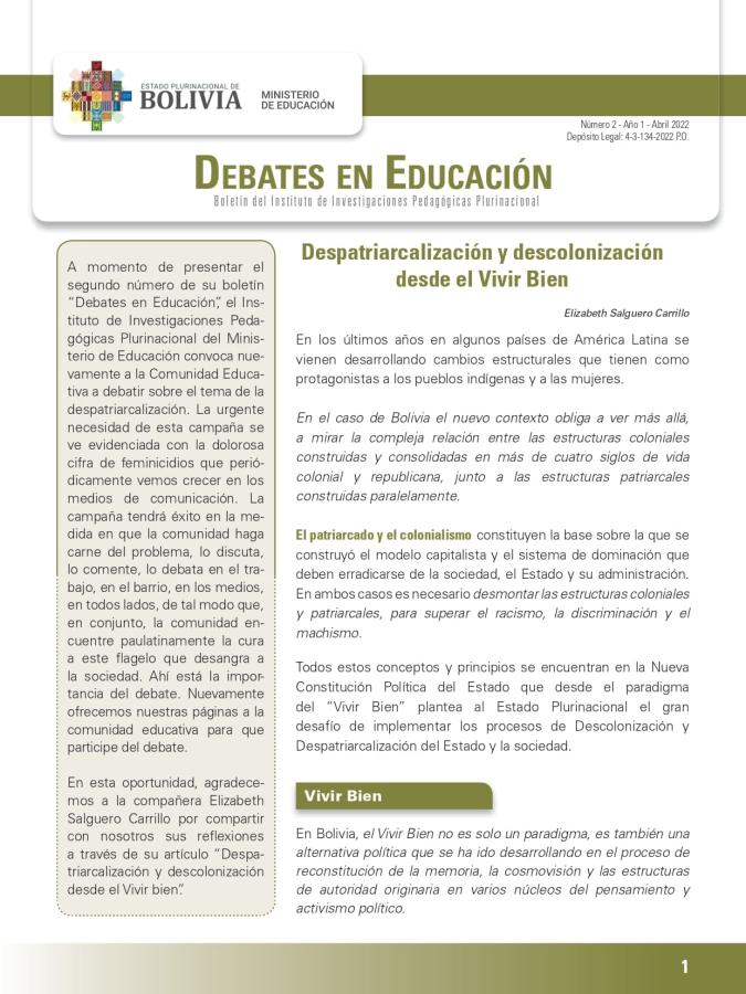 Portada del documento