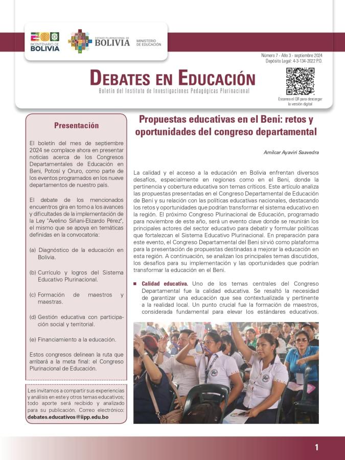 Portada del documento