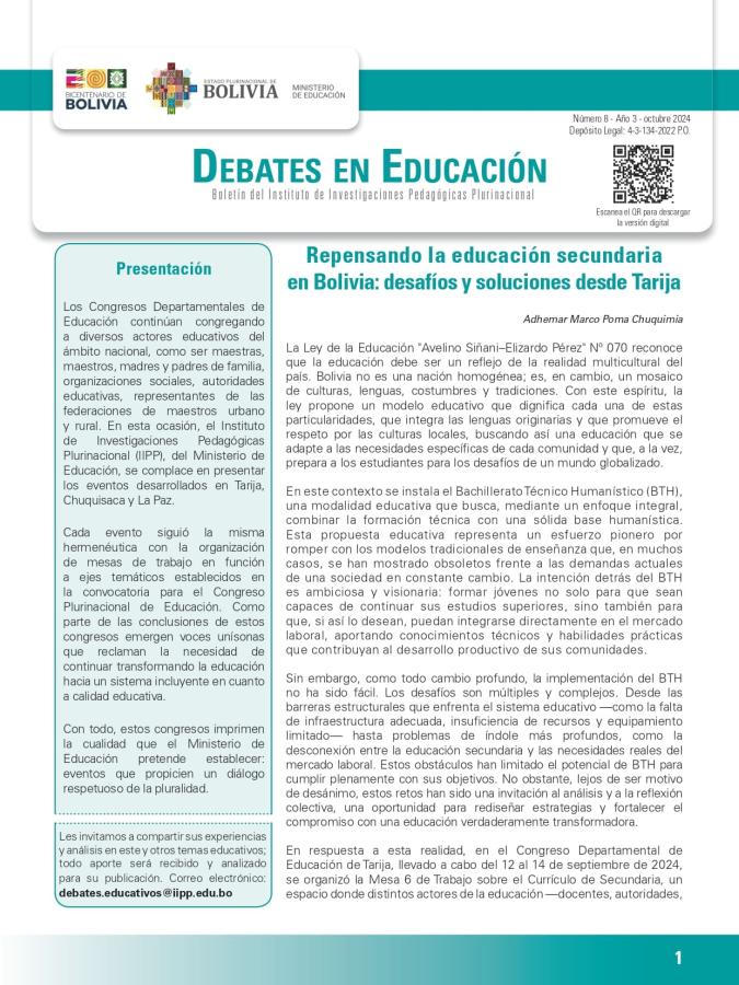Portada del documento