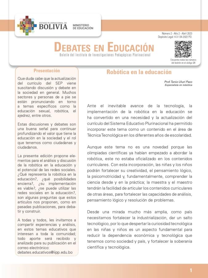 Portada del documento