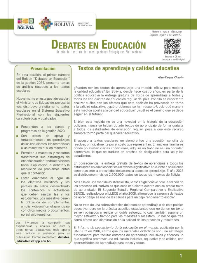 Portada del documento