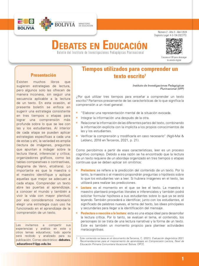 Portada del documento